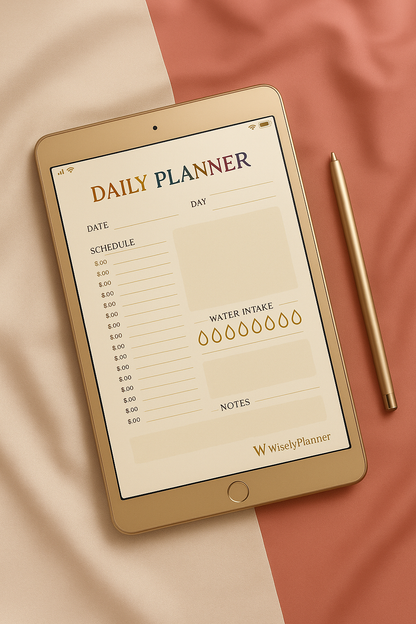 WiselyPlanner™ ADHD Digital Lifestyle Planner